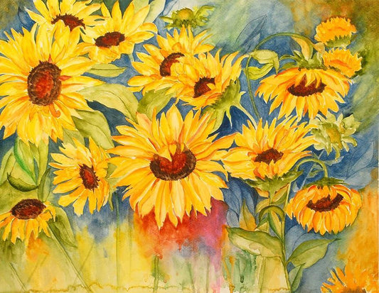 Sonnenblumen DIY Diamond Painting - Diamond Painting