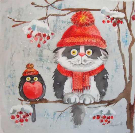 Cartoons auf Baum DIY Diamond Painting - Diamond Painting