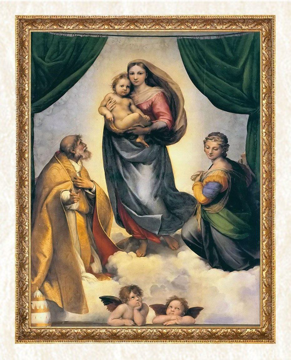 Die Sixtinische Madonna - Raphael - Diamond Painting