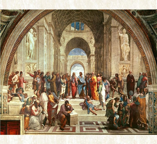 Die Schule von Athen - Raphael - Diamond Painting