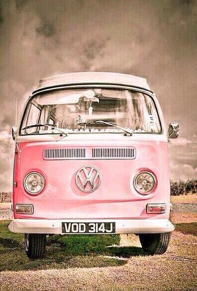 Rosa Fahrt | Full Drill Diamond-Painting-Kits - Diamond Painting